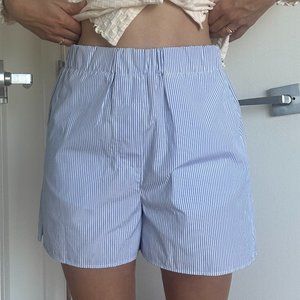 MANGO - Seersucker casual shorts